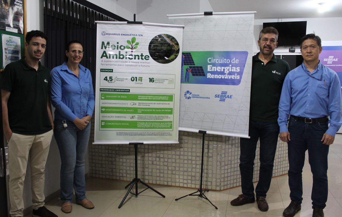 Aquarius Energética marca presença no “Ciclo de Energias Renováveis”
